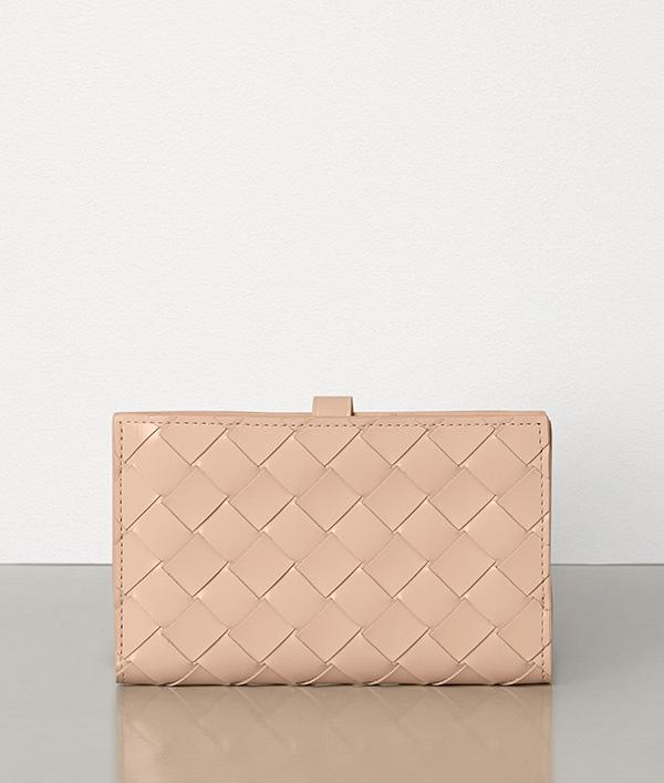 ボッテガヴェネタ BOTTEGA VENETA 2つ折り財布 小銭入れ付き レディース 591686-vmbi1-6950 スパッツォラートカーフ