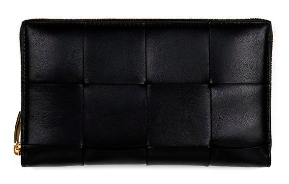 ボッテガヴェネタ BOTTEGA VENETA ラウンドファスナー 長財布 小銭入れ付き 651368-vcqc1-8648