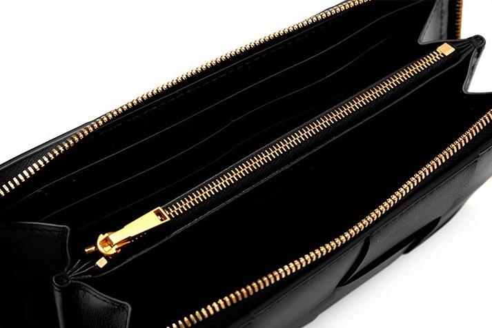 ボッテガヴェネタ BOTTEGA VENETA ラウンドファスナー 長財布 小銭入れ付き 651368-vcqc1-8648