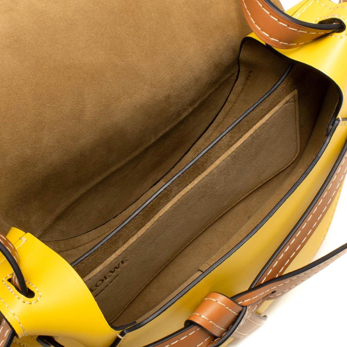 ロエベ LOEWE ショルダーバッグ ゲート/GATE スモール/SMALL カーキ&イエロー   レディース 321 T20 54 3011
