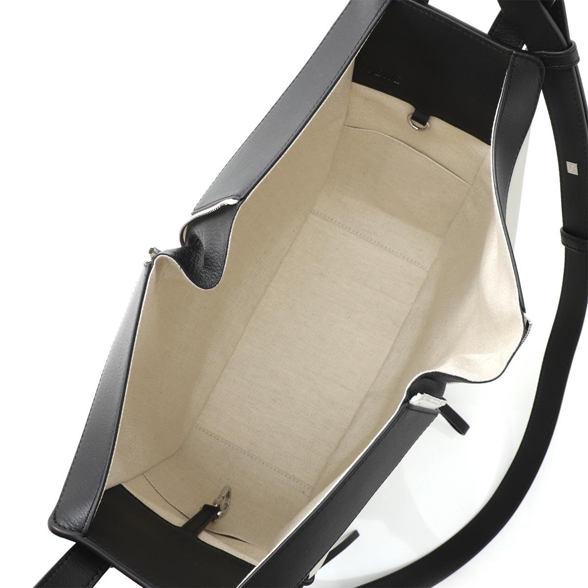 ロエベ LOEWE ハンドバッグ 3WAY ブラック レディース ギフト プレゼント 旅行 レザー 本革  ハンモック 38712 ps35 1937
