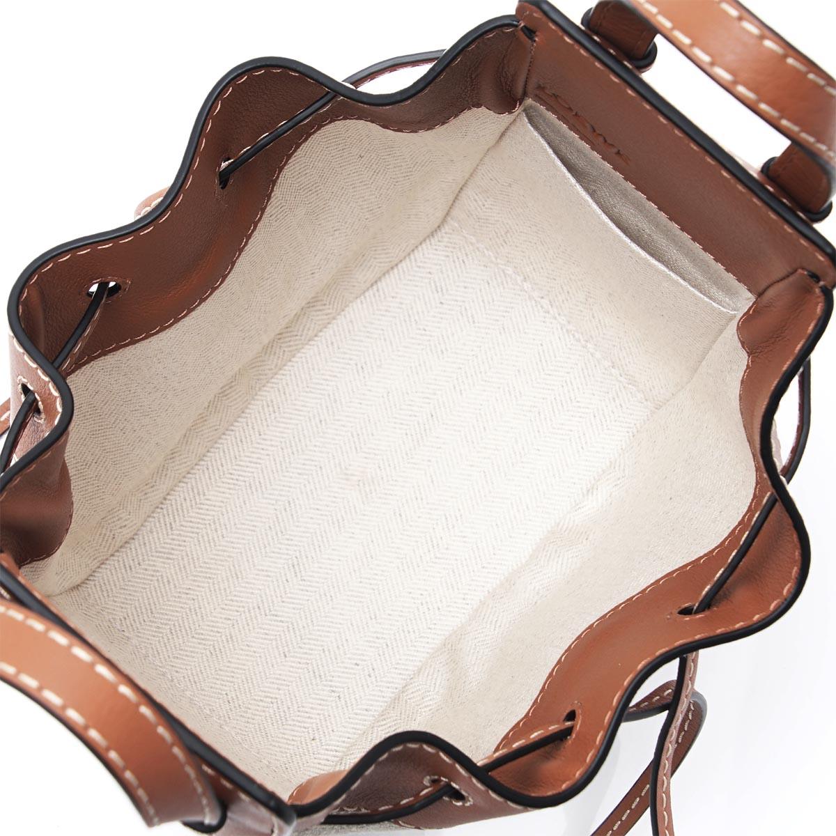 ロエベ LOEWE ショルダーバッグ 3WAY ブラウン レディース ギフト プレゼント 旅行 レザー 本革  ハンモック ミニ 31439 v07 2924
