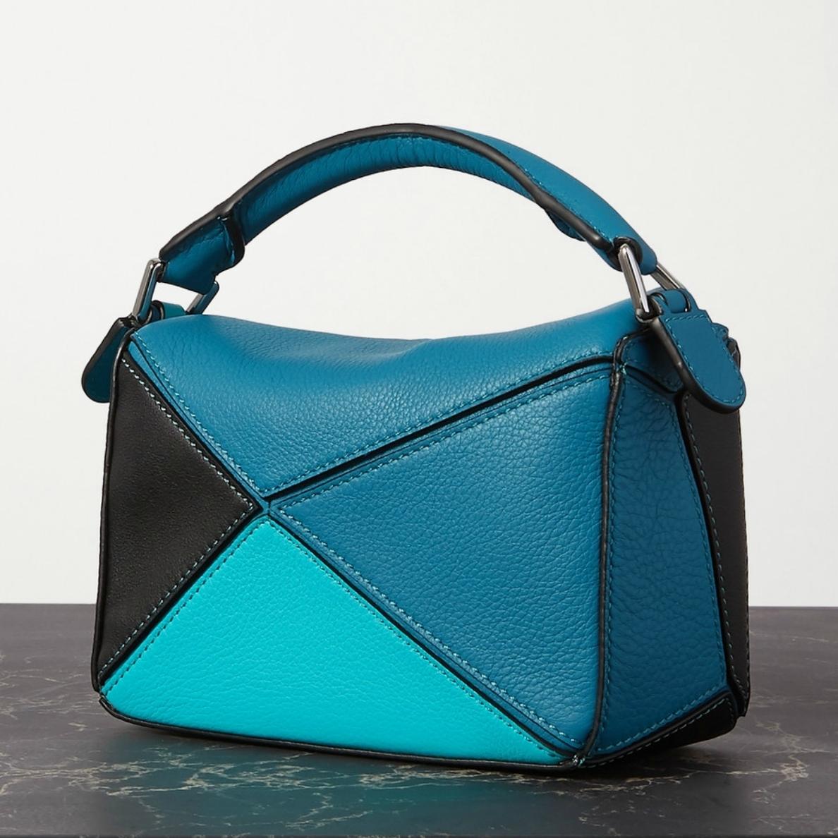 ロエベ LOEWE ハンドバッグ Puzzle mini ショルダーバッグ レザー レディース 322.30OU95