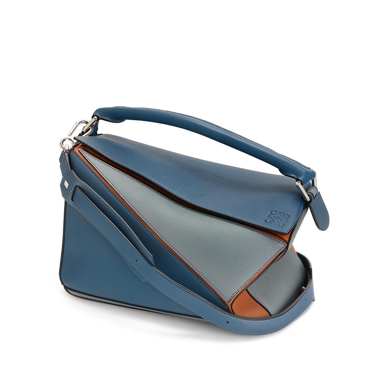 ロエベ  LOEWE パズル カーフ*着脱ストラップ付スモール 5Way バッグ Puzzle カウボーイ 322.30IS21