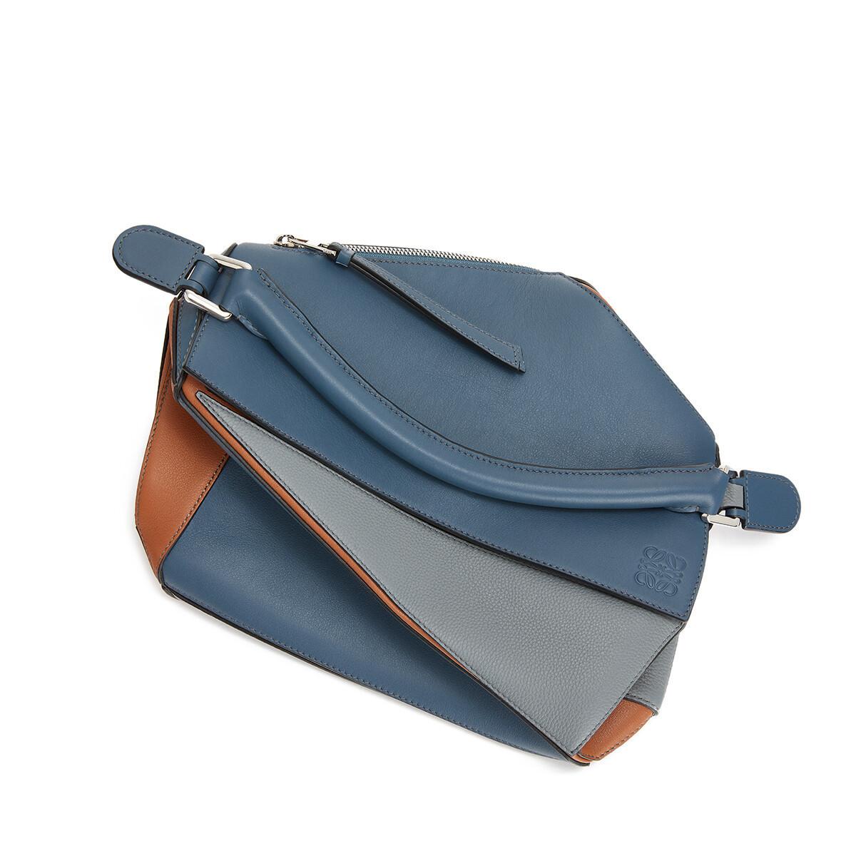 ロエベ  LOEWE パズル カーフ*着脱ストラップ付スモール 5Way バッグ Puzzle カウボーイ 322.30IS21