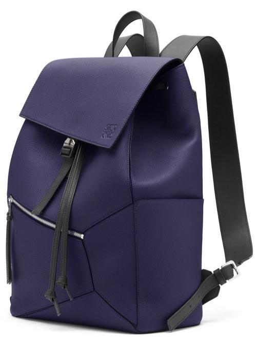 ロエベ  LOEWE ソフトグレインカーフ ソフトクール大容量便利 バックパック 324.12.T54