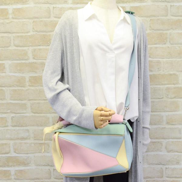 ロエベ LOEWE パズルバッグ  ハンドバッグ カタオシ 322.12CS20
