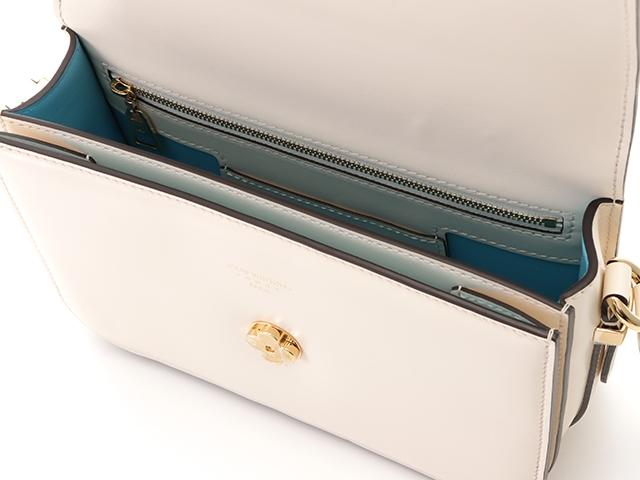 ルイ・ヴィトン ショルダーバッグ LV PONT9(LV ポンヌフ)スムースレザー クリーム　ゴールド金具　M55950