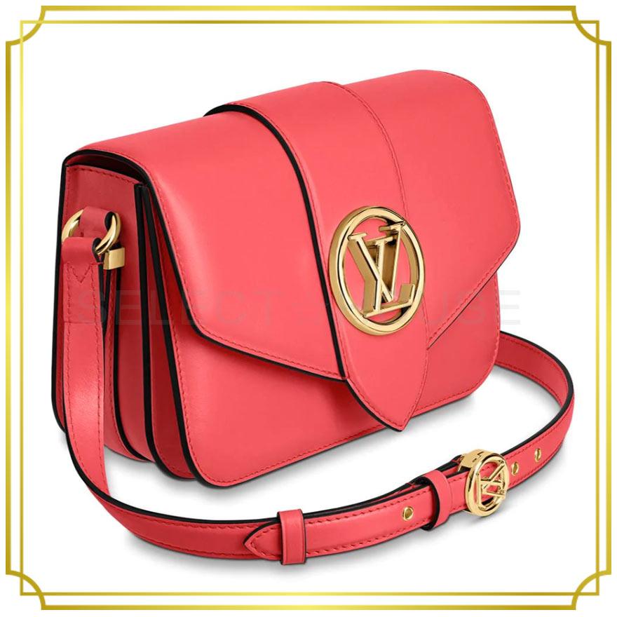 ルイ・ヴィトン  LOUIS VUITTON LVポンヌフ ダリア ピンク M55949