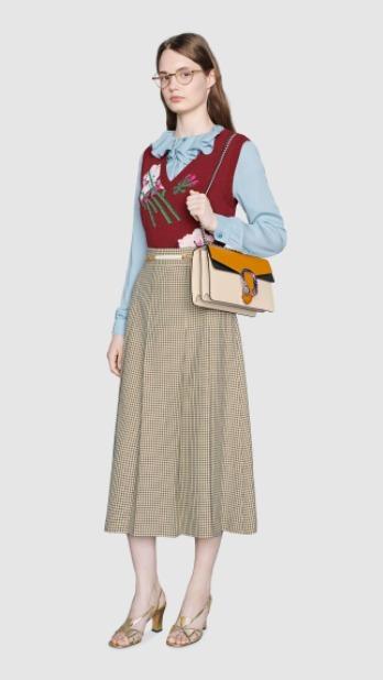 グッチ GUCCI タイガーヘッド ディオニュソス スモール GGスプリーム 400249 18YIN 9382
