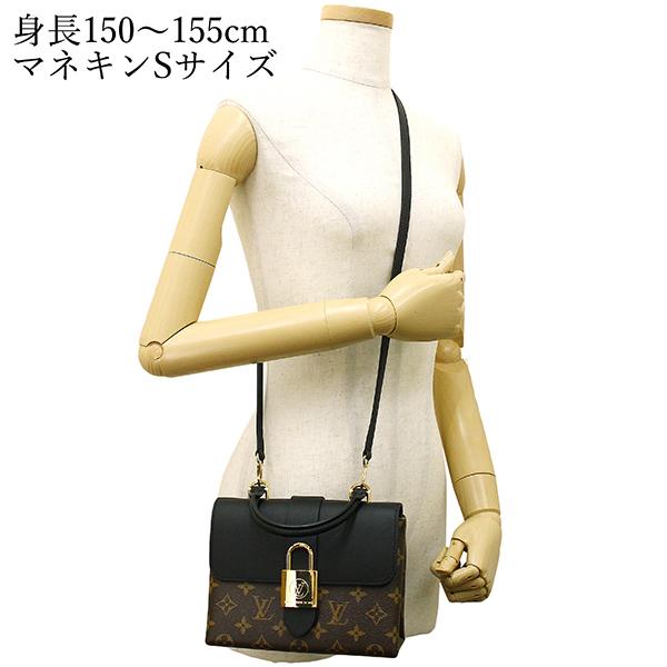 ルイヴィトン ロッキーBB ハンドバッグ レディース モノグラムモノグラム x カーフ ブラック モノグラム M44141