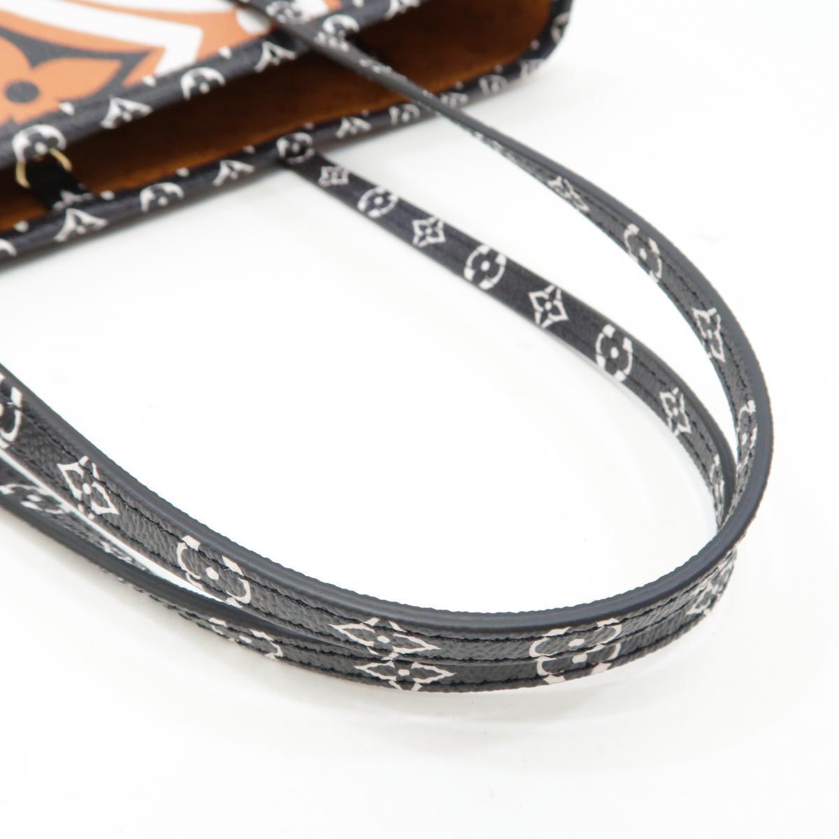 ルイヴィトン トートバッグ モノグラム・ジャイアント ネヴァーフルMM  ヴィトン バッグ LV クラフティ M56584