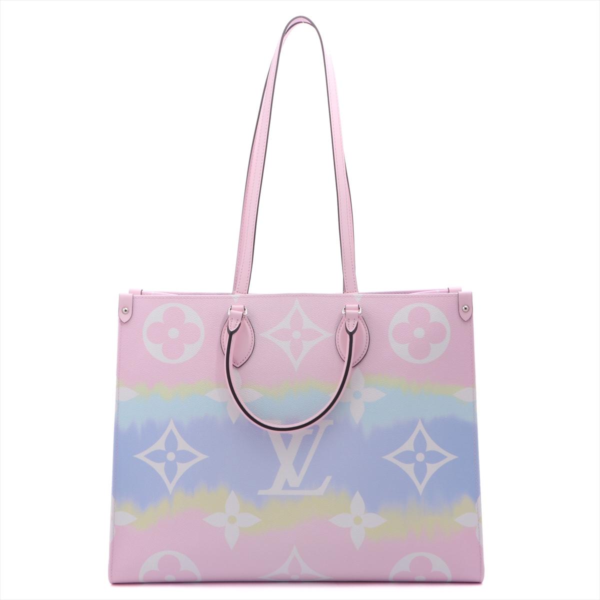 ルイヴィトン LOUIS VUITTON LVエスカル オンザゴーGM モノグラム パステル 2WAY トート バッグ M45119