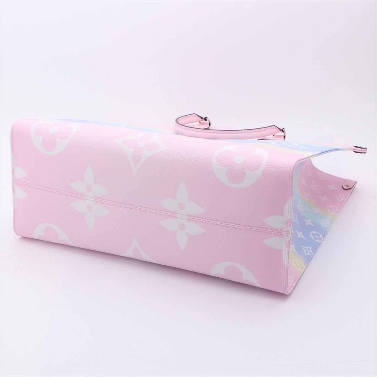 ルイヴィトン LOUIS VUITTON LVエスカル オンザゴーGM モノグラム パステル 2WAY トート バッグ M45119