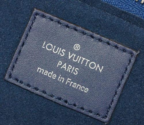 ルイヴィトン  バッグ ヴィトン LV ポーチ ショルダー モノグラム・ジャイアント LVエスカル ポシェット・ドゥーブル ジップ ブルー M69124