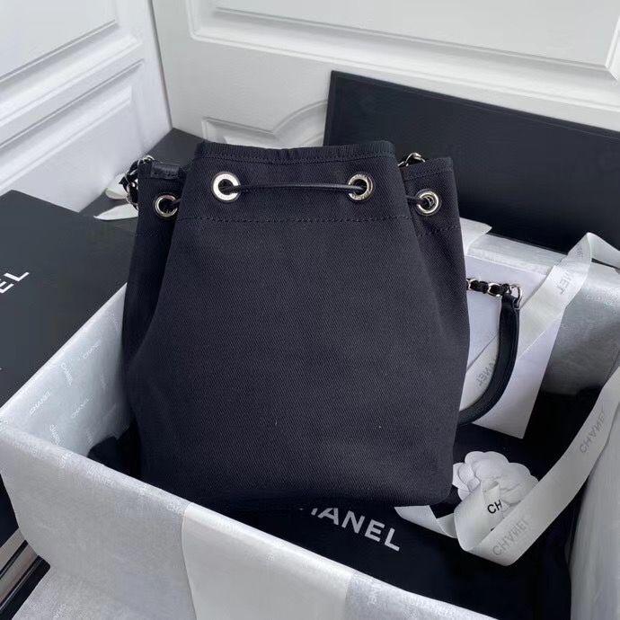シャネル CHANEL スモールハンドバッグ ショルダーバッグ 巾着 AS1045 