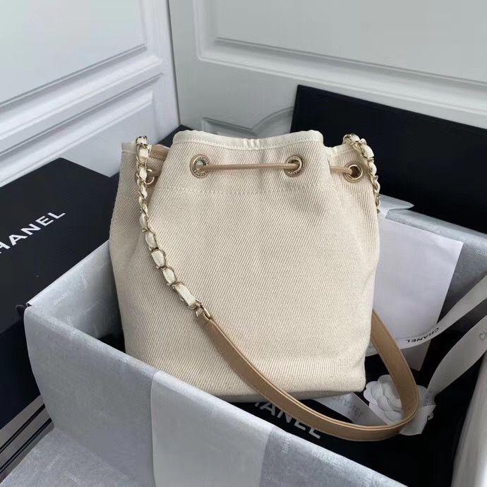 シャネル CHANEL スモールハンドバッグ ショルダーバッグ 巾着 AS1045