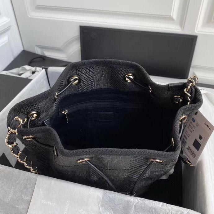 シャネル CHANEL スモールハンドバッグ ショルダーバッグ 巾着 AS1045 