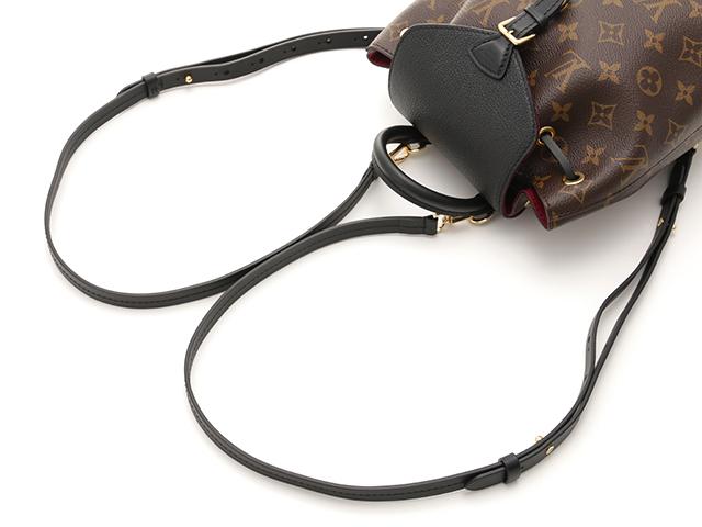 ルイヴィトン リュック モノグラム モンスリ   バッグ バックパック リュックサック 黒 M45516