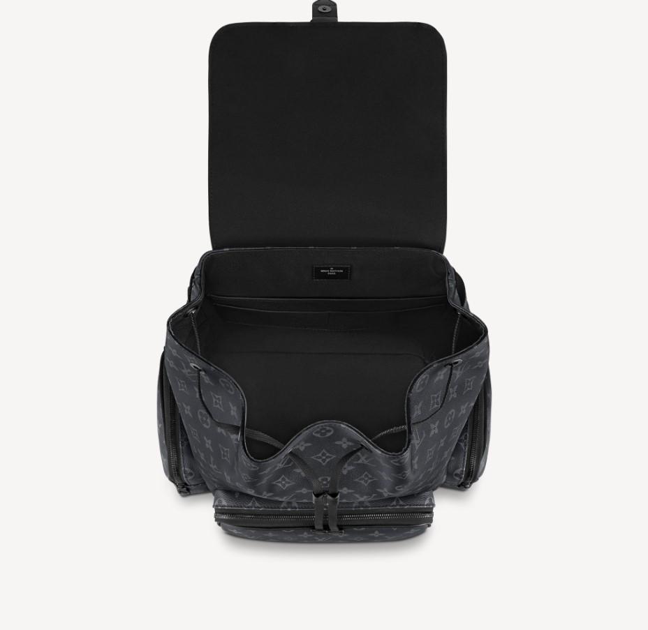 ルイヴィトン LOUIS VUITTON トリオバックパック モノグラム・エクリプス M45538