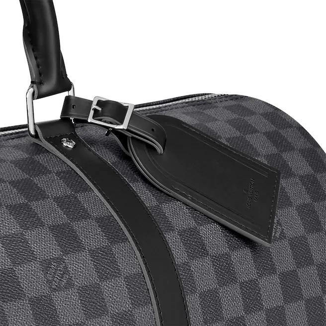 ルイヴィトン ボストンバッグ ダミエ・グラフィット キーポル バンドリエール  LOUIS VUITTON ロゴ N40264