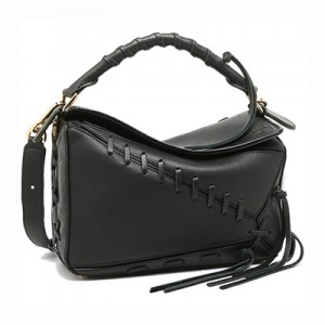 ロエベ バッグ LOEWE  パズル  レディース ショルダーバッグ 無地 BLACK 黒 322 30WK79 1100