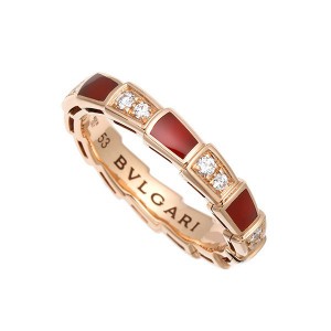ブルガリ BVLGARI セルペンティヴァイパーダイヤリング #53 AN857926 新品 ジュエリー ブランドジュエリー