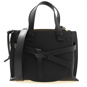 ロエベ LOEWE バッグ レディース 2WAYハンド/ショルダーバッグ ブラック 黒 [ゲート トップハンドル スモール] 321 12 U61 1100