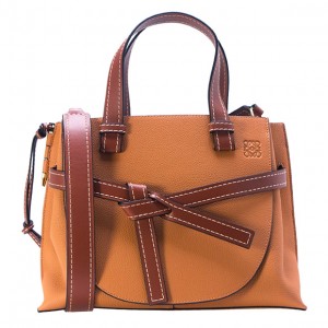 ロエベ LOEWE バッグ レディース 2WAYハンド/ショルダーバッグ ライトキャラメル  [ゲート トップハンドル スモール] 321 12 U61 1945 3639