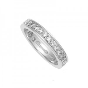 ブルガリ BVLGARI エタニティダイヤモンドリング #8.5  ジュエリー ブランドジュエリー GG9556652