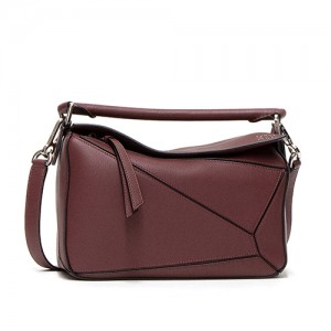 ロエベ LOEWE ショルダーバッグ パズルバッグ ワイン PUZZLE SMALL BAG 322.30.S21 7210