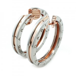 ブルガリ BVLGARI ピアス B-zero1 ビーゼロワン K18PG 750 18金 ピンクゴールド SS レディース  BHF66569