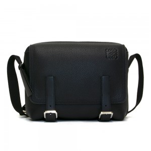 ロエベ LOEWE ショルダーバッグ BLACK ブラック Military Messenger XS Bag 313 53 U20 1100
