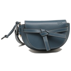 ロエベ ウエストバッグ レディース スモールバッグ   LOEWE  ネイビー 32154Z58 6490
