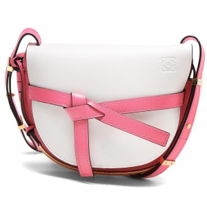ロエベ LOEWE ショルダーバッグ ゲート/GATE スモール/SMALL ホワイト&ワイルドローズ  レディース 321 BT20 74 1934