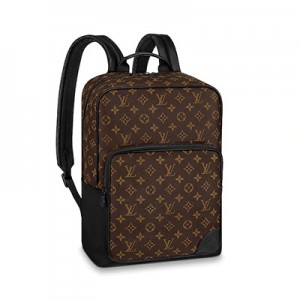 ルイヴィトン LOUIS VUITTON リュック モノグラム・マカサー ディーン・バックパック M45335