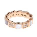 ブルガリ BVLGARI セルペンティヴァイパーダイヤリング #52 AN858043 ジュエリー ブランドジュエリー