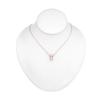 ブルガリ BVLGARI ビーゼロワン ネックレス PG/WG CL857655 新品 ジュエリー ブランドジュエリー