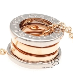 ブルガリ BVLGARI ビーゼロワン ネックレス PG/WG CL857655 新品 ジュエリー ブランドジュエリー