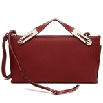 ロエベ LOEWE  ミッシー  レディース ショルダーバッグ 無地 ROUGE 赤 327 12KS28 7695