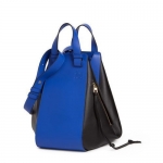 ロエベバッグ LOEWE 理想のバッグ ハンモック エレクトリックブルー&ブラック 387.30EN27