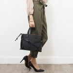 ロエベ LOEWE バッグ レディース 2WAYハンド/ショルダーバッグ ブラック 黒 [ゲート トップハンドル スモール] 321 12 U61 1100