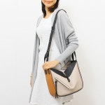 ロエベ  LOEWE バッグ レディース 2WAYハンド/ショルダーバッグ [ハンモック] アンバーブラウン×ライトブラウン×ブラック 387 30PS35 8234