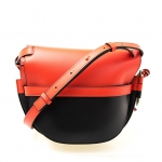 ロエベ LOEWE バッグ レディース ショルダーバッグ バーミリオンオレンジ×ブラック [ゲート カラーブロックスモールバッグ] 331 54 T20 9933