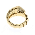 ブルガリ BVLGARI セルペンティ ホワイトマザーオブパール リング Lサイズ AN855765 新品 ジュエリー ブランドジュエリー
