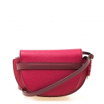 ロエベ LOEWE バッグ レディース ショルダーバッグ ラズベリー×ワイン  [ゲート ミニバッグ] 321 12 U62 7604