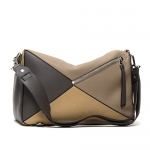 ロエベ LOEWE ショルダーバッグ パズルXLバッグ ダークトープ/デザート PUZZLE XL BAG 322.41US79 3601