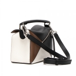 ロエベ LOEWE ショルダーバッグ パズルバッグ ブラック/ブルネット PUZZLE SMALL BAG 322.30IS21 1937
