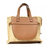ロエベ  LOEWE ショルダーバッグ ゲートトップハンドルスモールバッグ タン/ナチュラル 329.13.U61 2924