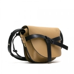 ロエベ LOEWE ショルダーバッグ MOCCA/BLACK モカ/ブラック  321 12 T20 3523